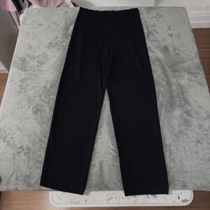 Misook‎ Womens Size M Navy Blue Pull On Front Pants 100% Acrylic